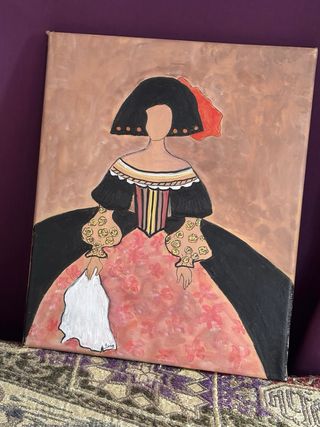 Cuadro Menina 25x30 cms