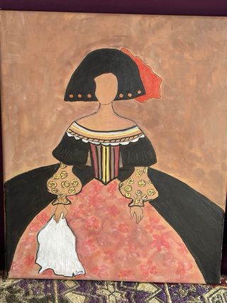 Cuadro Menina 25x30 cms