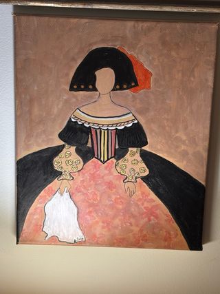 Cuadro Menina 25x30 cms