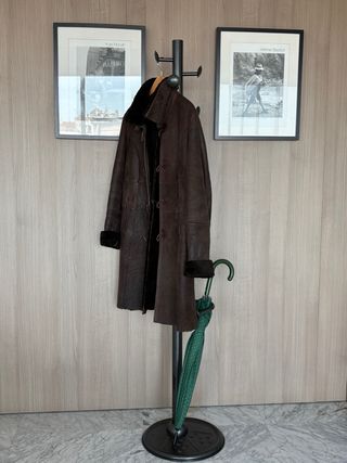 Abrigo Piel Doble Faz Marrón