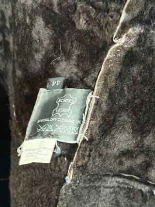 Abrigo Piel Doble Faz Marrón