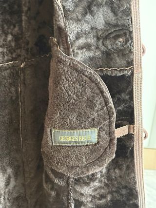 Abrigo Piel Doble Faz Marrón