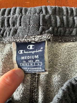 Pantaloni tuta Champion grigi