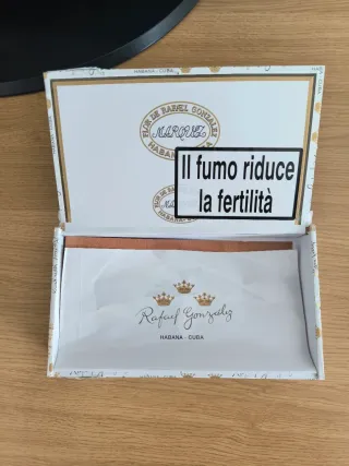 Scatola sigari Habanos De Cuba (VUOTA).