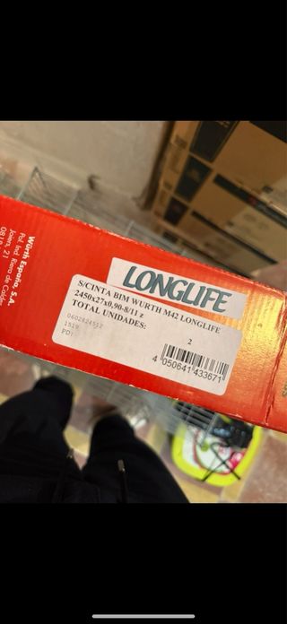 Sierra de cinta Bimetal HSS Würth