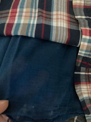 Vestito in misto lana e cotone