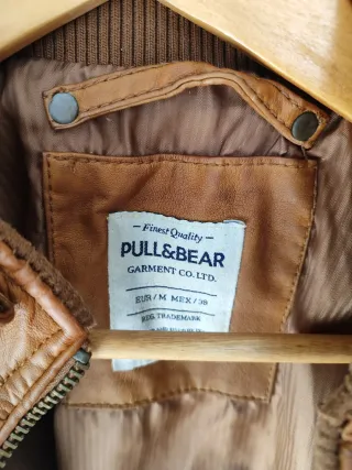 Cazadora Pull&Bear Talla M Marrón