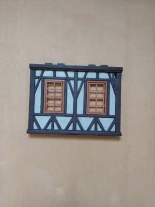 Fachada Playmobil estilo medieval