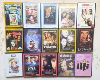 Lote Películas DVD Varias
