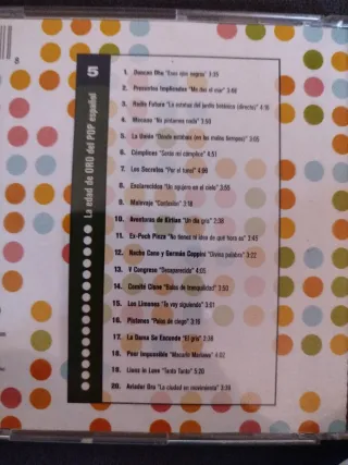 CD La Edad de Oro del Pop Español Vol. 5
