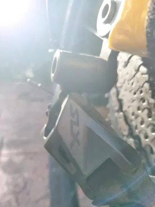 Bicicleta de Montaña Amarilla