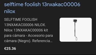 Soporte Nilox Extensible para videocámaras F-60/Mi