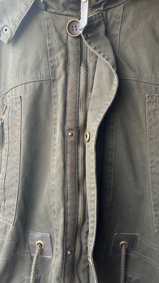 Abrigo de invierno verde