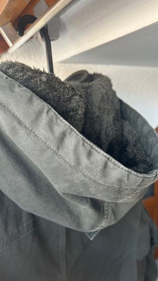 Abrigo de invierno verde