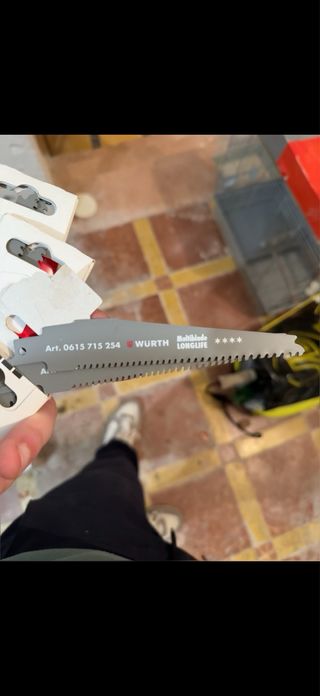 Hojas Sierra Sable Metal Dientes Endurecidos