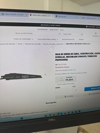 Hojas Sierra Sable Metal Dientes Endurecidos