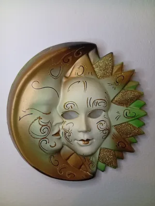 3 Máscaras Venecianas Artesanales