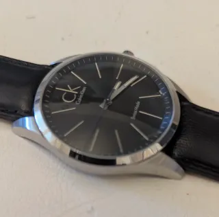 Orologio Calvin Klein Quarzo Nero Argento