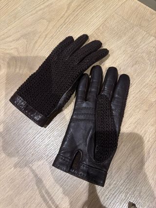 Guantes de piel para mujer