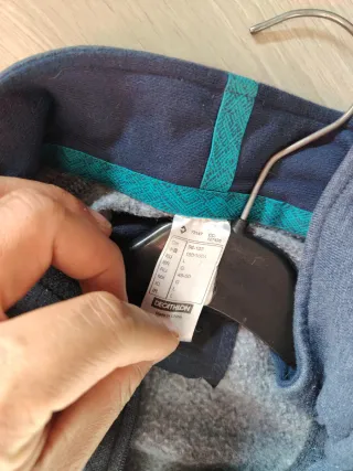 Sudadera deportiva azul y negra m L unisex pide wm