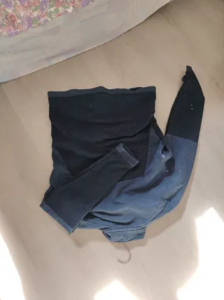 Sudadera deportiva azul y negra m L unisex pide wm