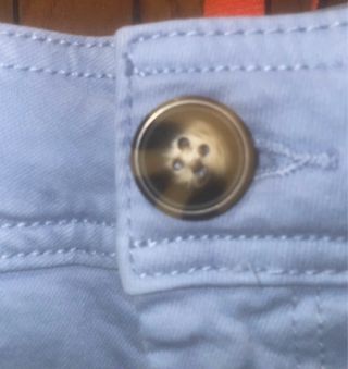 Pantalón ancho azul