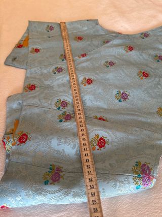 Chaleco fallero azul