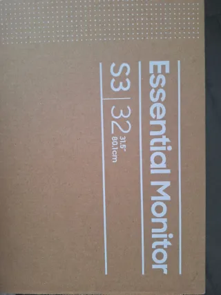 Monitor Samsung Essential S3 31,5