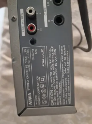 AIWA SD-L30E Stereo Cassette Deck