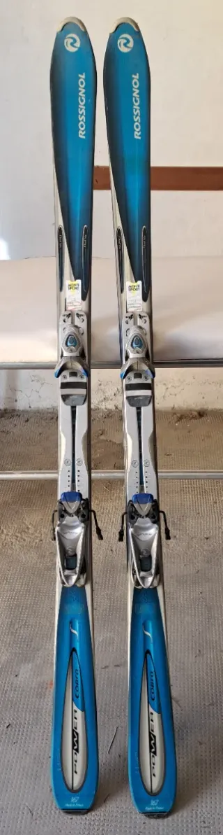 Sci Rossignol Power Cobra con attacchi Axium