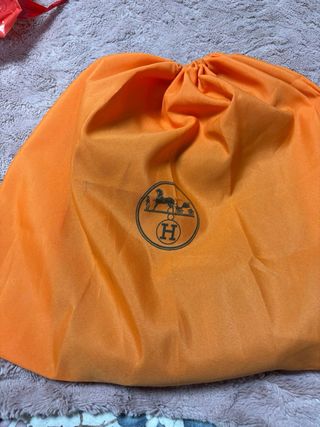 Borsa in pelle Hermes nera