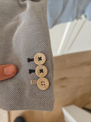 Americana azul claro talla M nueva