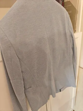 Americana azul claro talla M nueva