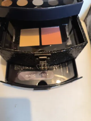 Cofre Joyero Magic Studio Negro Brillante