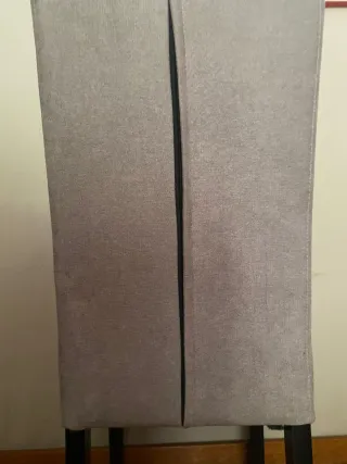 3 sillas de comedor grises El precio son las 3