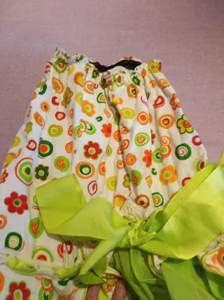 Traje Flamenca 2 Piezas Talla 8