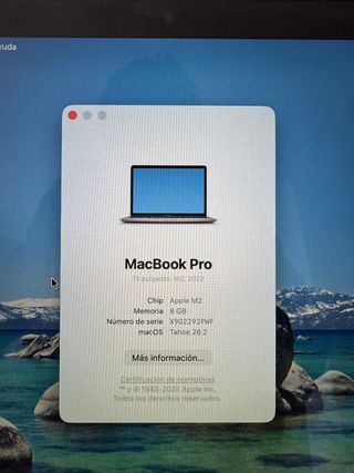 MacBook Pro 13 M2 Touch Bar