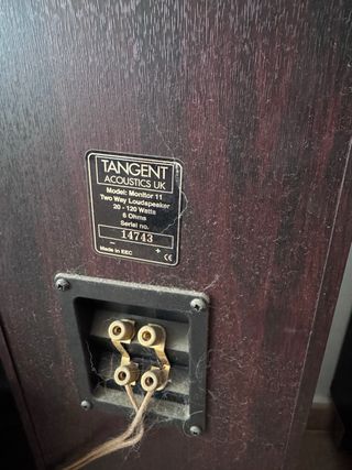 2 Monitores Vintage Tangent Acoustics mod 11