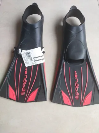 Aletas natación Decathlon talla 40-42