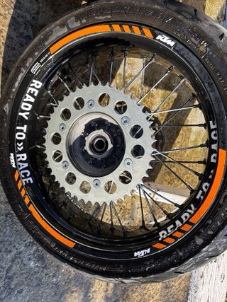 Kit Supermotard KTM Ruedas y Frenos
