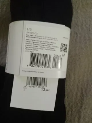 Pack 3 Calcetines Nike Dri-Fit Negro Talla 42-46