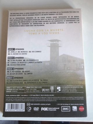 DVD The Walking Dead T3 Completa