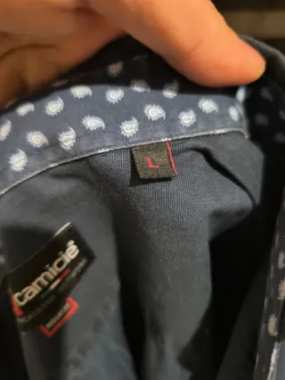 Camicia 7Camicie Uomo Blu Taglia L