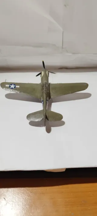 Maqueta P-40N Warhawk Pintada a Mano
