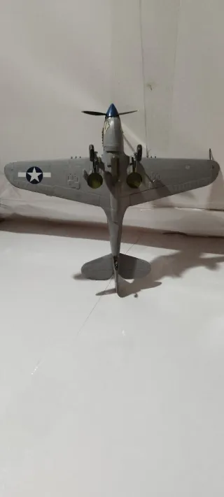 Maqueta P-40N Warhawk Pintada a Mano