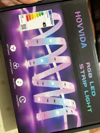 HOVVIDA Tira LED RGB APP Control