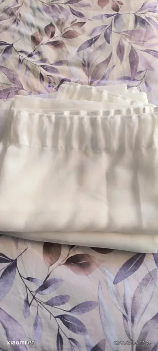 Visillos blancos dos
