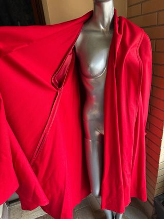 Cappotto Jacques Molko Paris lana rosso