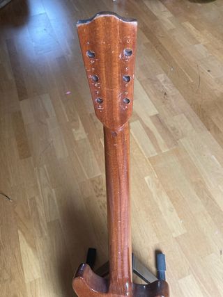 Guitarra Eléctrica Caoba zurda