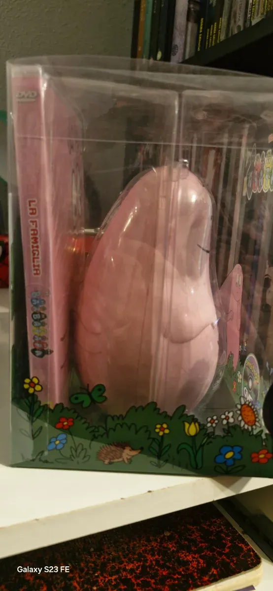 BARBAPAPA FIGURA ANTISTRES MAS DVD